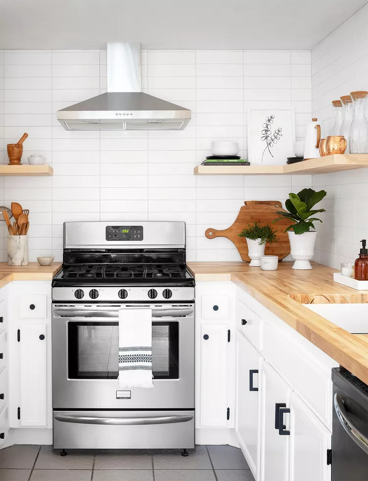 Neutral Galley Kitchen